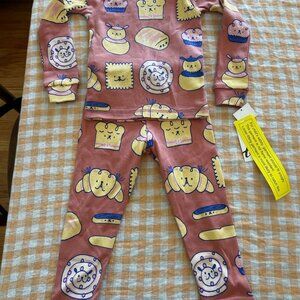Tea Collection Pajamas, 2T, Odile Ferraille's Pastries - NWT